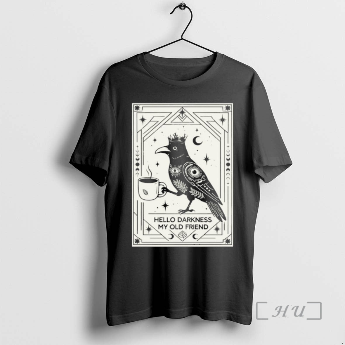 Officials Hello Darkness My Old Friend Crow - T-Shirt, Sweatshirt, Hoodie