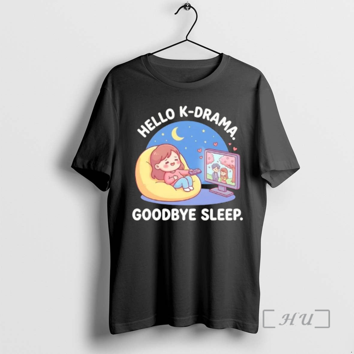 Officials Hello K Drama Goodbye Sleep Anime - T-Shirt, Sweatshirt, Hoodie