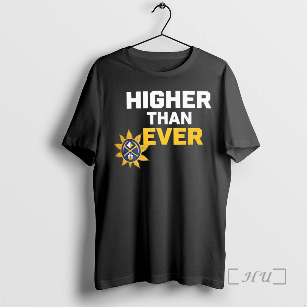 Officials Higher Than Ever Denver Nuggets Basketball 2026 Logo Unisex T-shirt, Sweatshirt, Hoodie, Long Sleeve Tee - T-Shirt, Sweatshirt, Hoodie
