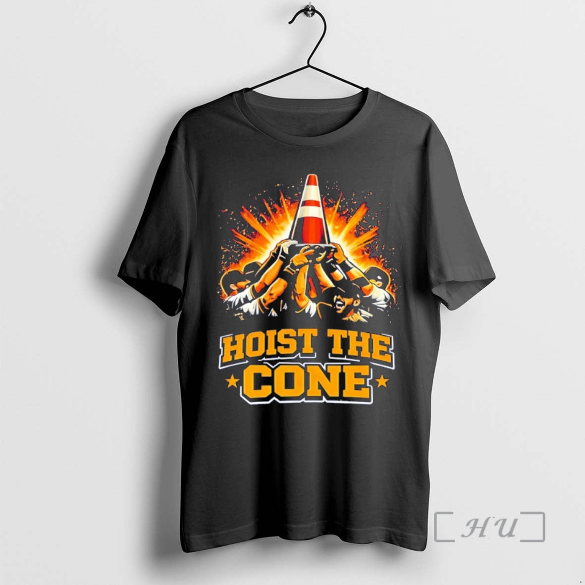 Officials Hoist The Cone Pittsburgh Pirates Mlb Baseball Rally 2026 Vintage Premium T Shirts Sweater - T-Shirt, Sweatshirt, Hoodie