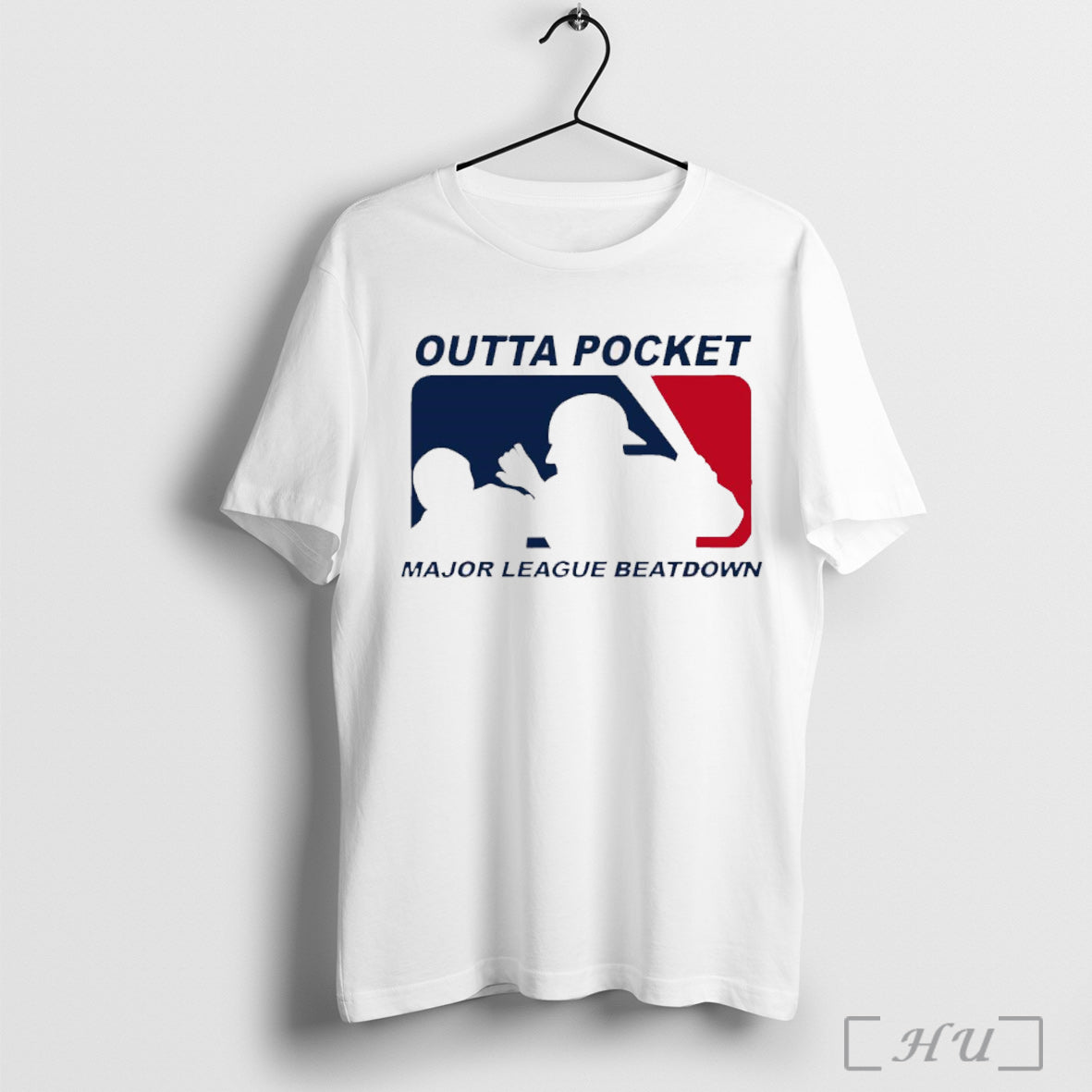 Officials Holymountainprinting Outta Pocket Mlb Major League Beatdown Logo T Shirt Unisex T-shirt, Sweatshirt, Hoodie, Long Sleeve Tee - T-Shirt, Sweatshirt, Hoodie