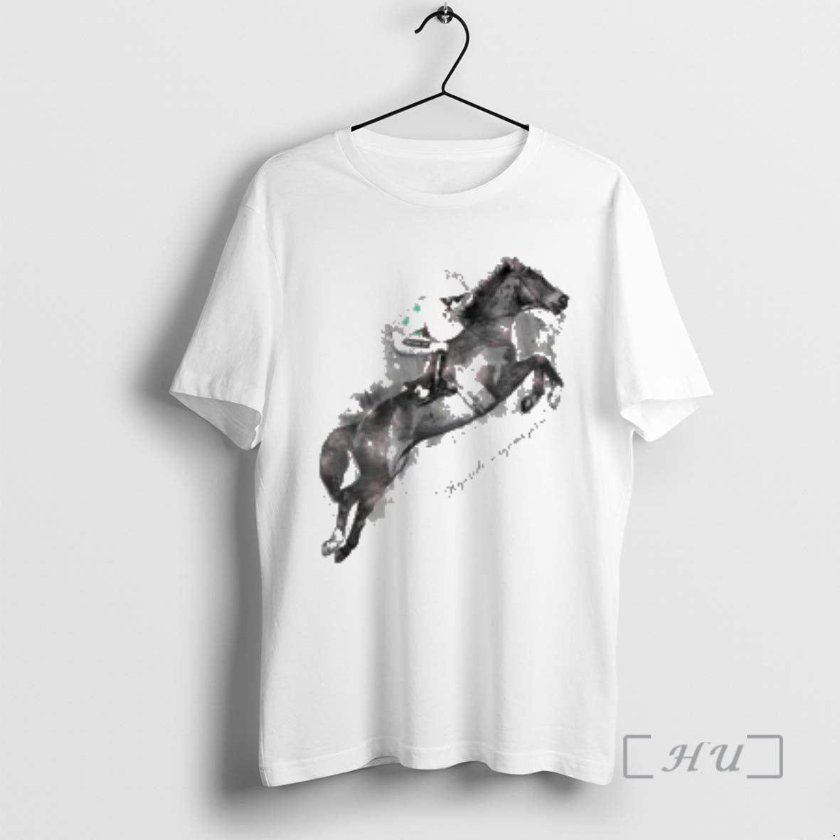 Officials Horse Racing A Gazelle In Equine Form - T-Shirt, Sweatshirt, Hoodie