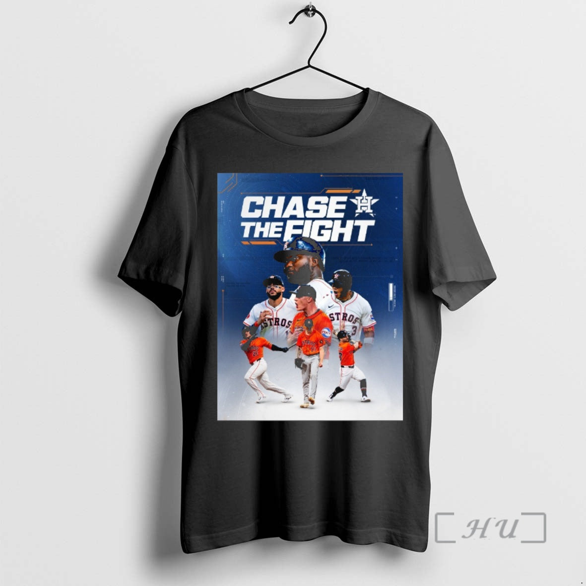 Officials Houston Astros Chase The Fight Slogan 2026 Baseball Season - T-Shirt, Sweatshirt, Hoodie