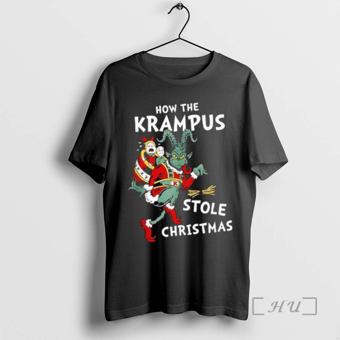 Officials How The Krampus Stole Christmas - T-Shirt, Sweatshirt, Hoodie
