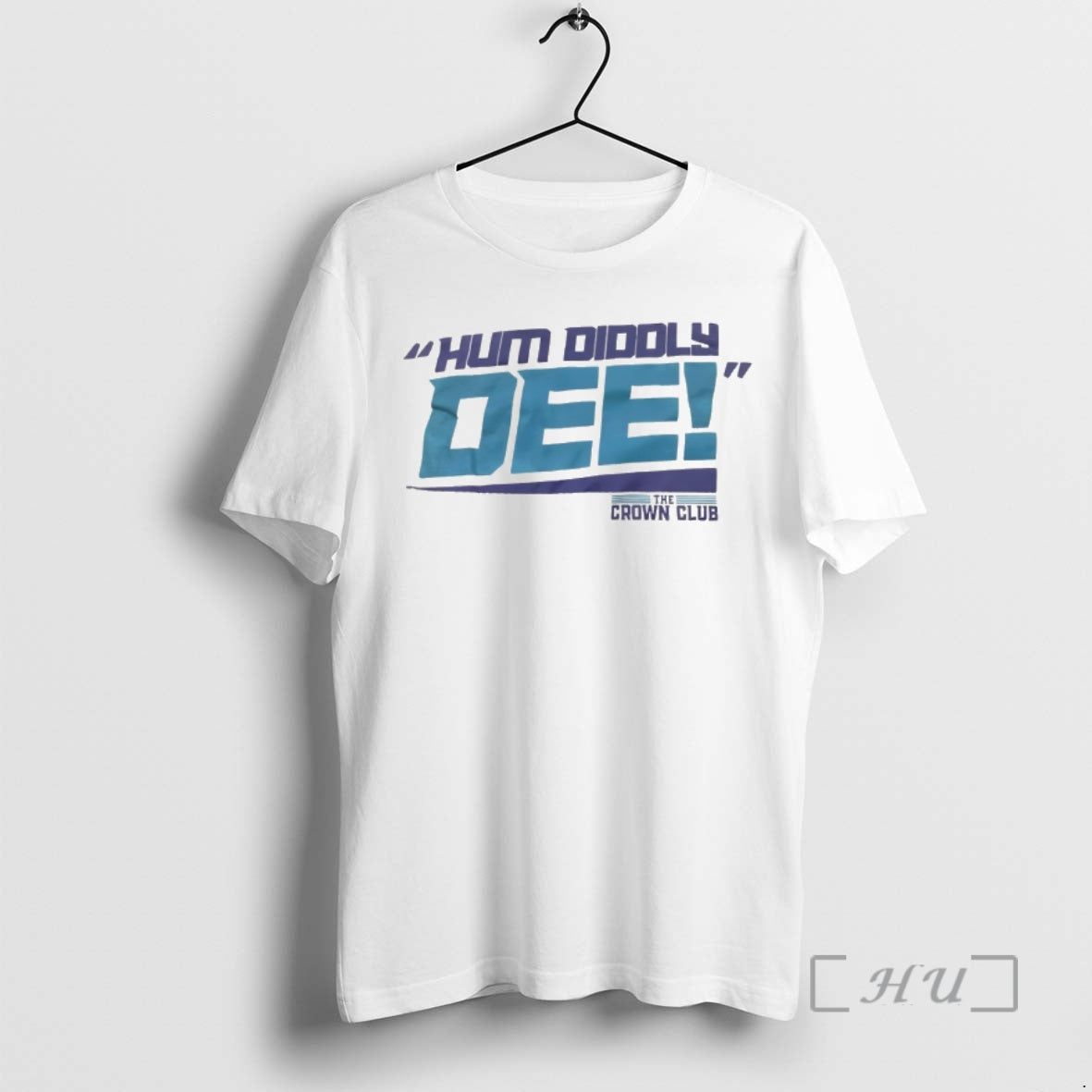Officials Hum Diddly Dee The Crown Club Unisex T-shirt, Sweatshirt, Hoodie, Long Sleeve Tee - T-Shirt, Sweatshirt, Hoodie