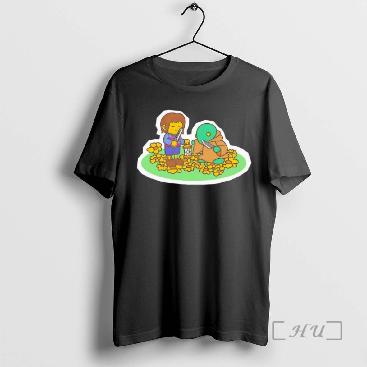 Officials Human And Tonberry Character Graphic - T-Shirt, Sweatshirt, Hoodie