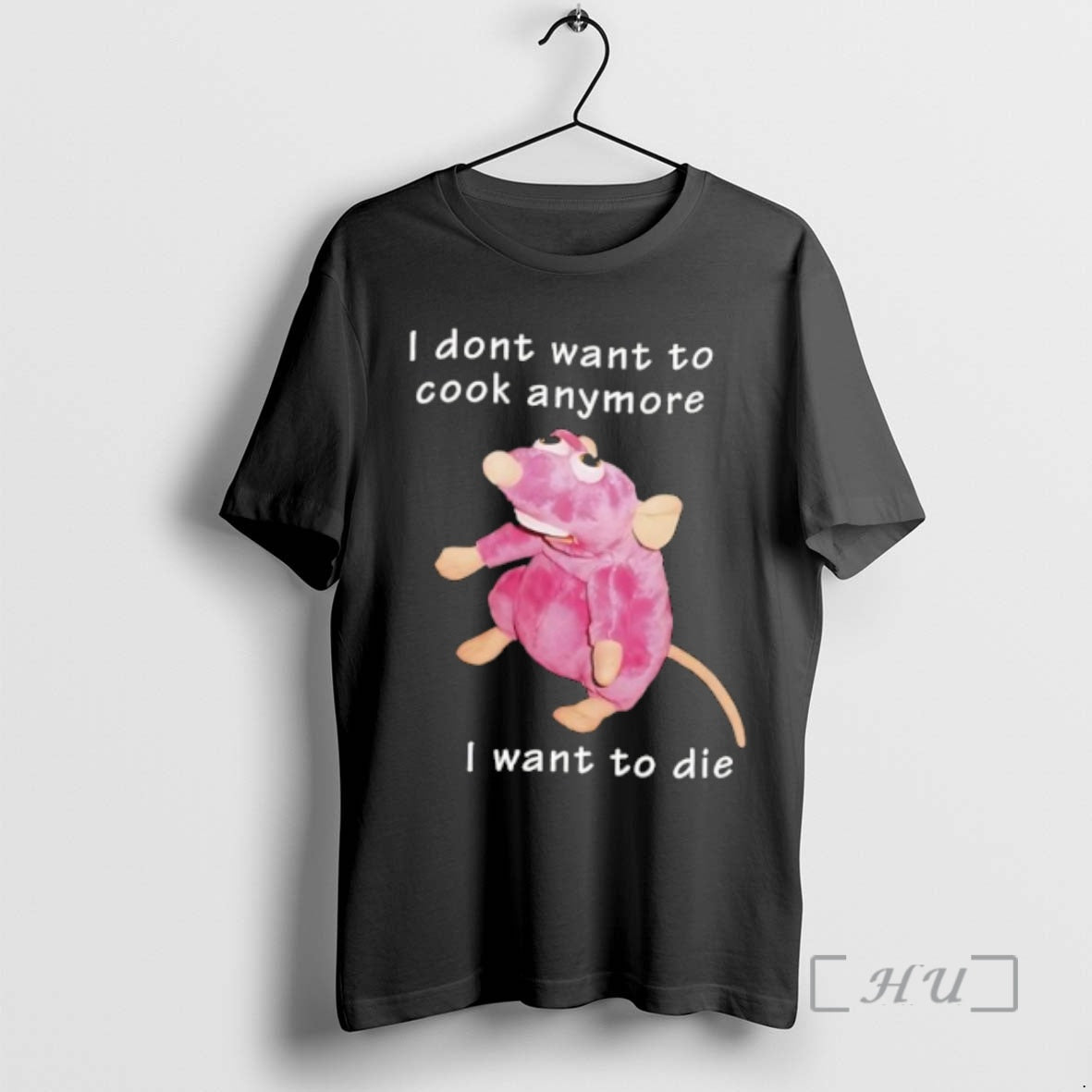 Officials I Dont Want To Cook Anymore I Want To Die Rat Premium T Shirts - T-Shirt, Sweatshirt, Hoodie