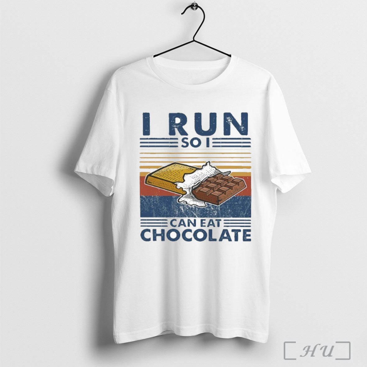 Officials I Run So I Can Eat Chocolate Vintage T Shirt Unisex T-shirt, Sweatshirt, Hoodie, Long Sleeve Tee - T-Shirt, Sweatshirt, Hoodie