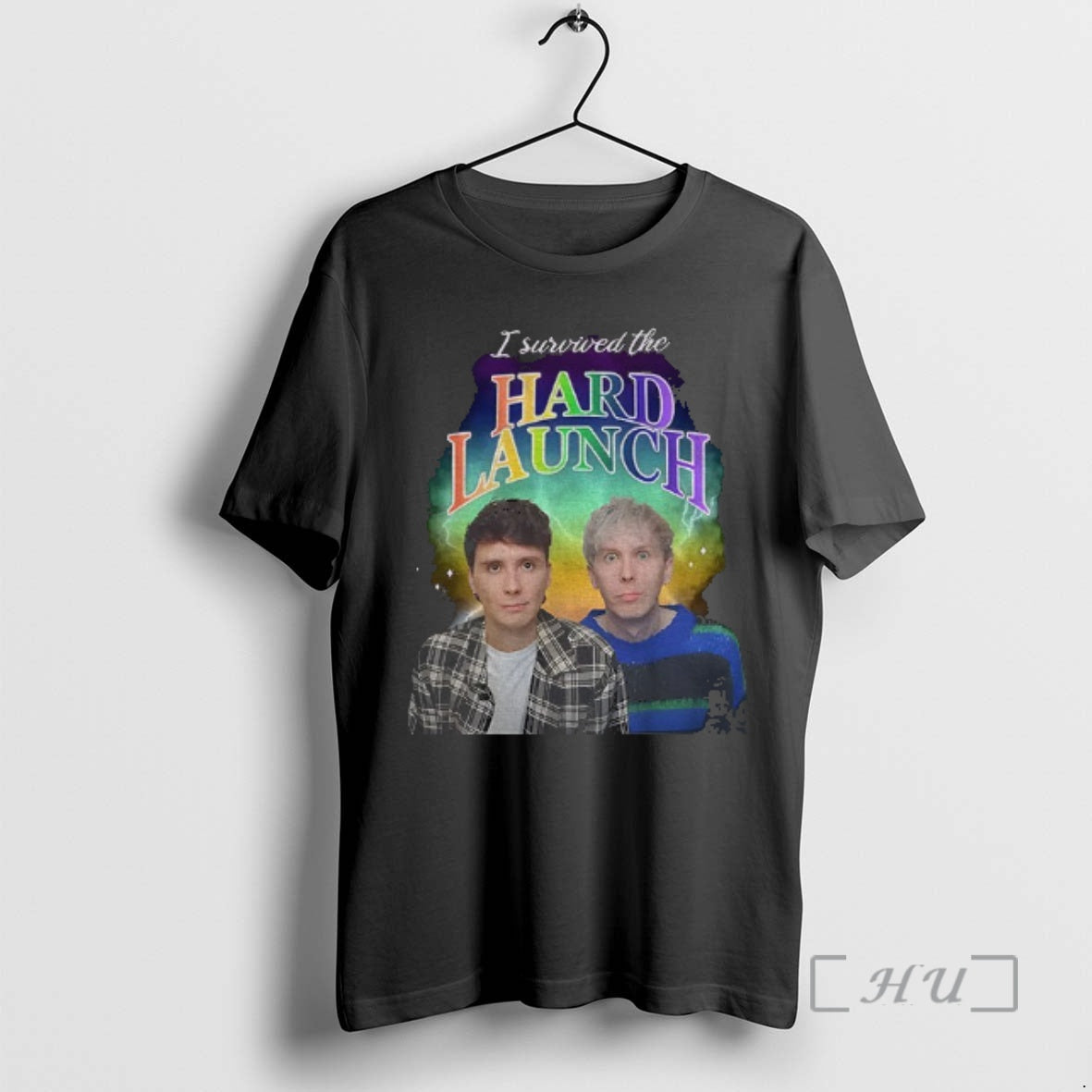 Officials I Survived The Hard Launch Dan And Phil Phan - T-Shirt, Sweatshirt, Hoodie