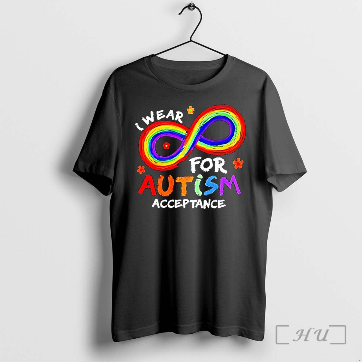 Officials I Wear Rainbow Infinity For Autism - Adult & Kids T-Shirts, Sweatshirts & Hoodies apparel design preview 1