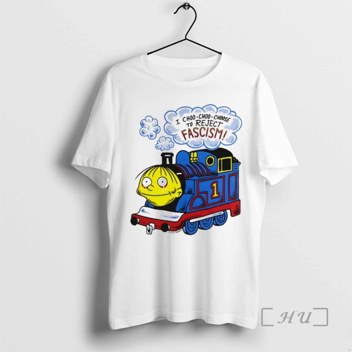 Officials I Choo Choo Choose To Reject Fascism Vintage - T-Shirt, Sweatshirt, Hoodie