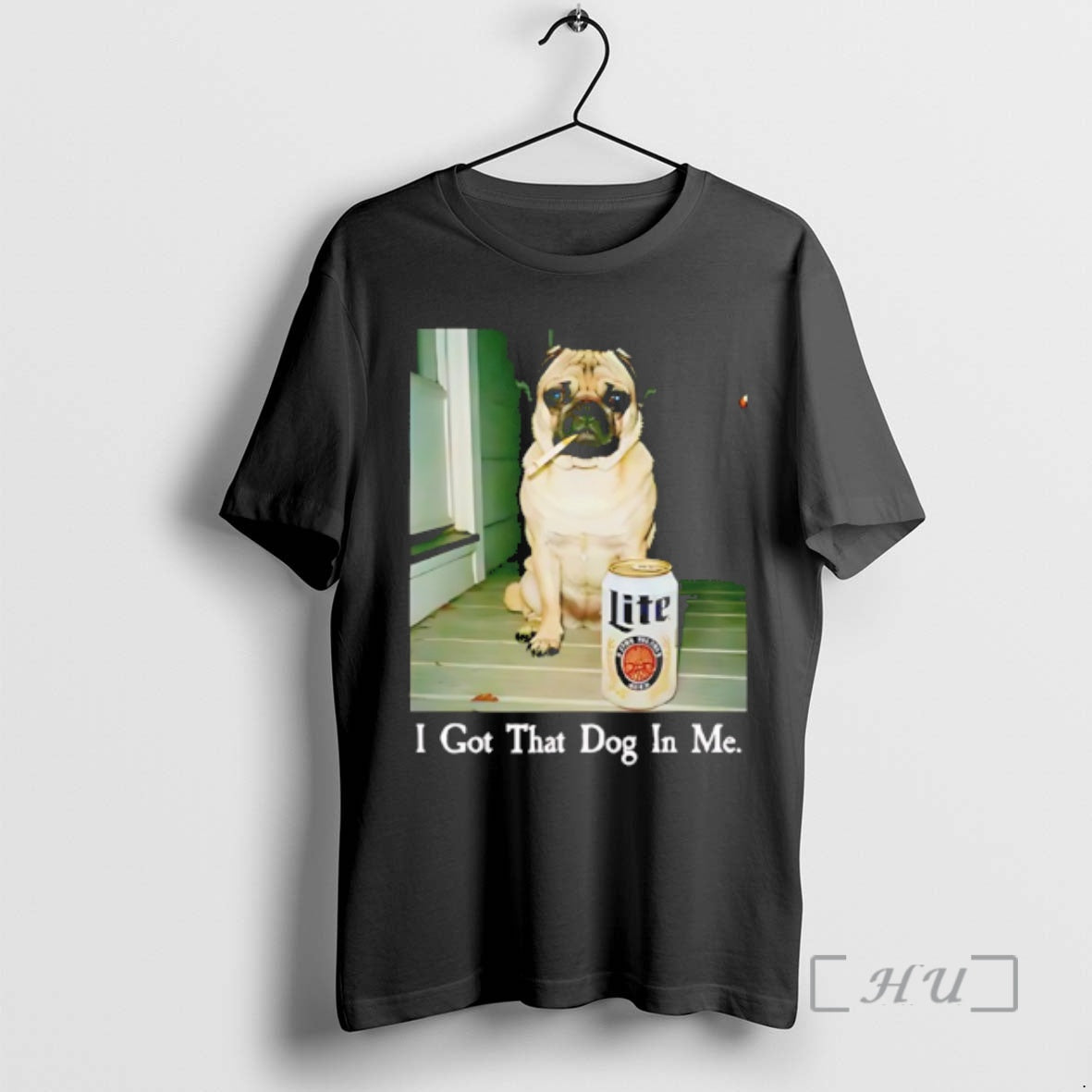 Officials I Got That Dog In Me Pug Dog And Beer Premium T Shirts Sweater - T-Shirt, Sweatshirt, Hoodie