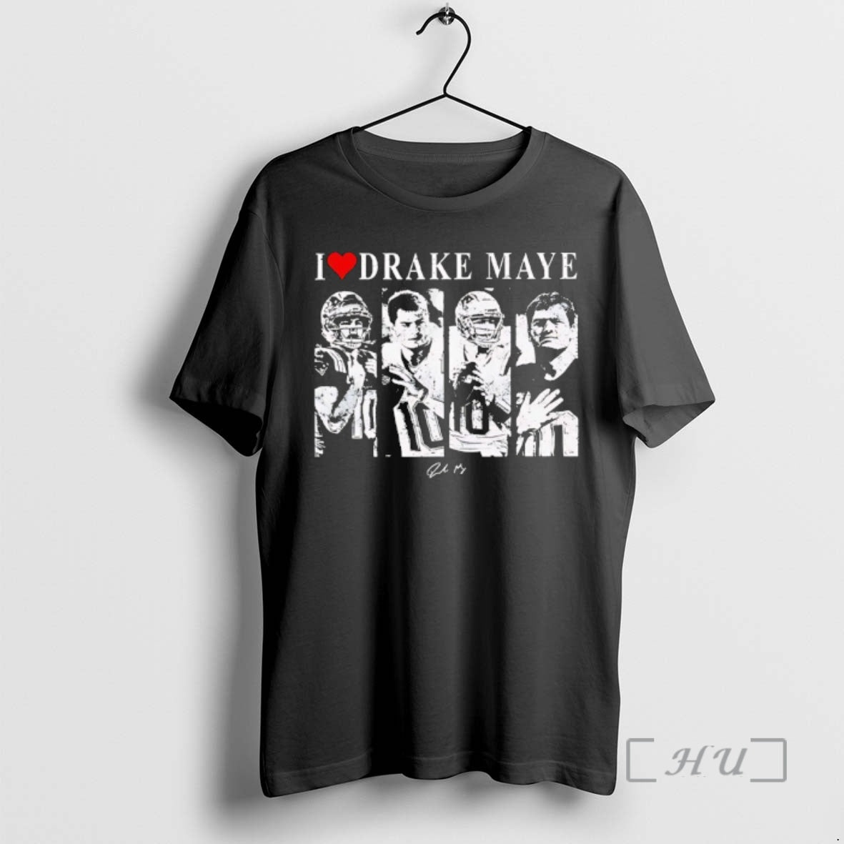 Officials I Love Drake Maye Vintage - T-Shirt, Sweatshirt, Hoodie
