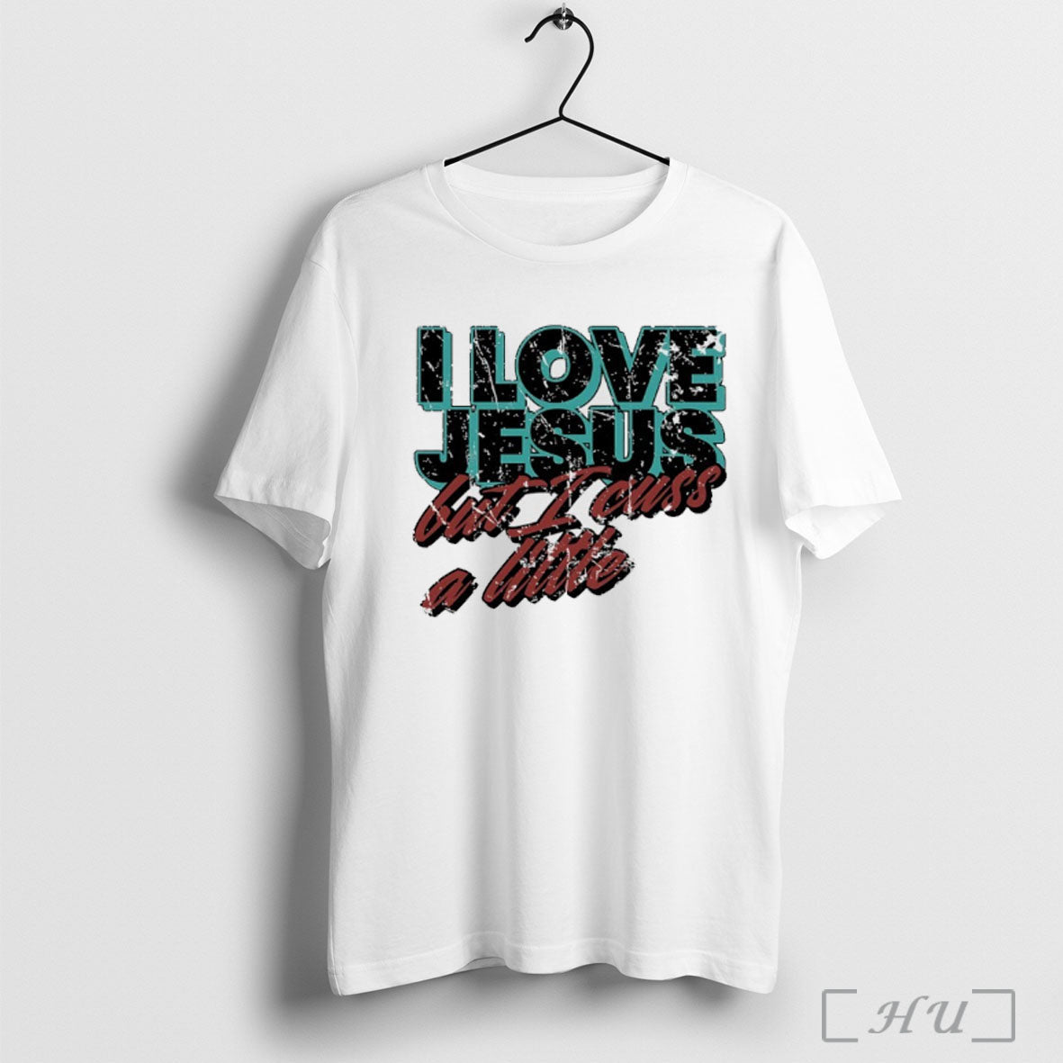 Officials I Love Jesus But I Cuss A Little T Shirt Unisex T-shirt, Sweatshirt, Hoodie, Long Sleeve Tee - T-Shirt, Sweatshirt, Hoodie