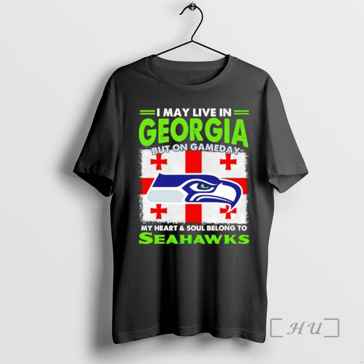Officials I May Live In Georgia But On Gameday My Heart And Soul Belongs To - T-Shirt, Sweatshirt, Hoodie