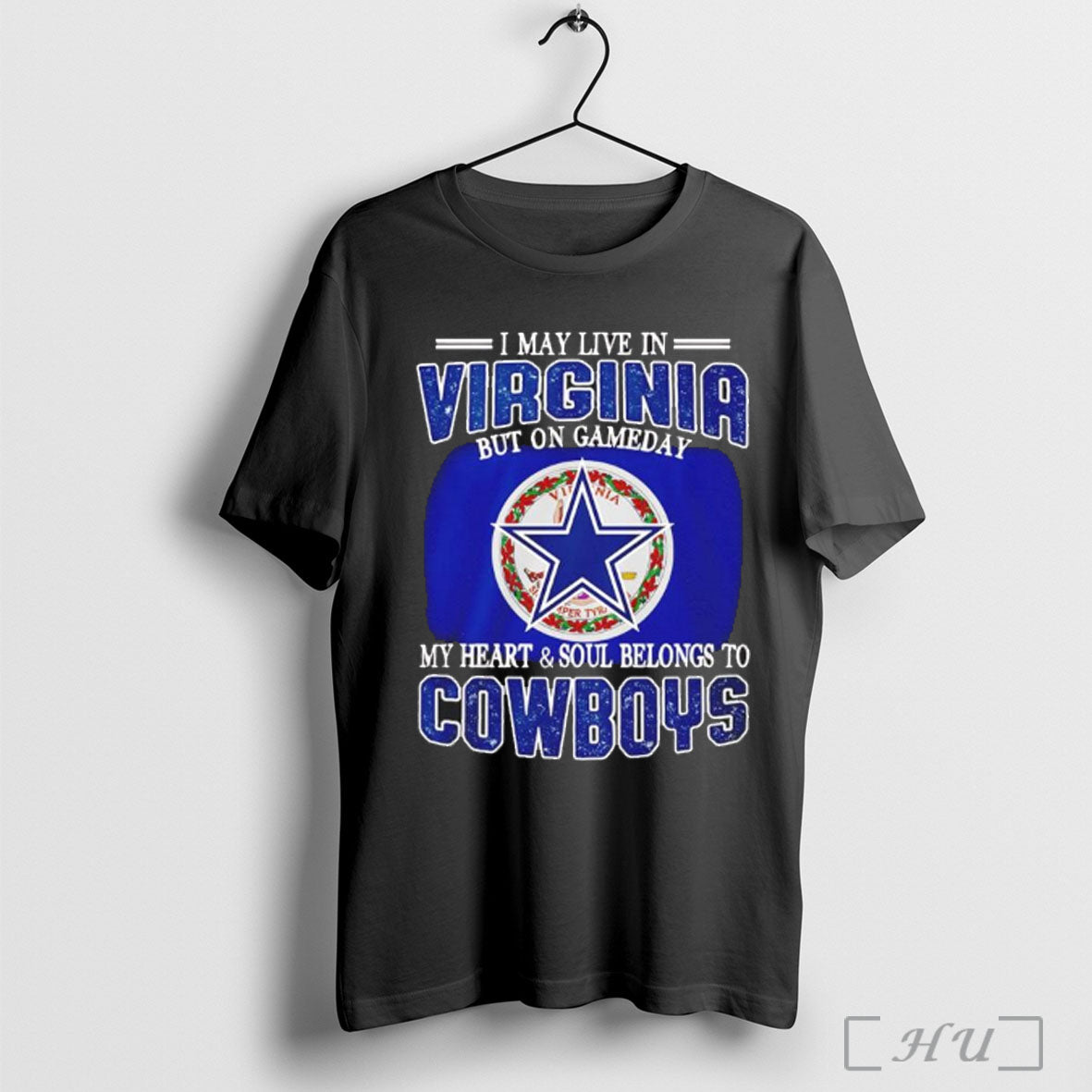 Officials I May Live In Virginia But On Gameday My Heart And Soul Belongs To Unisex T-shirt, Sweatshirt, Hoodie, Long Sleeve Tee - T-Shirt, Sweatshirt, Hoodie