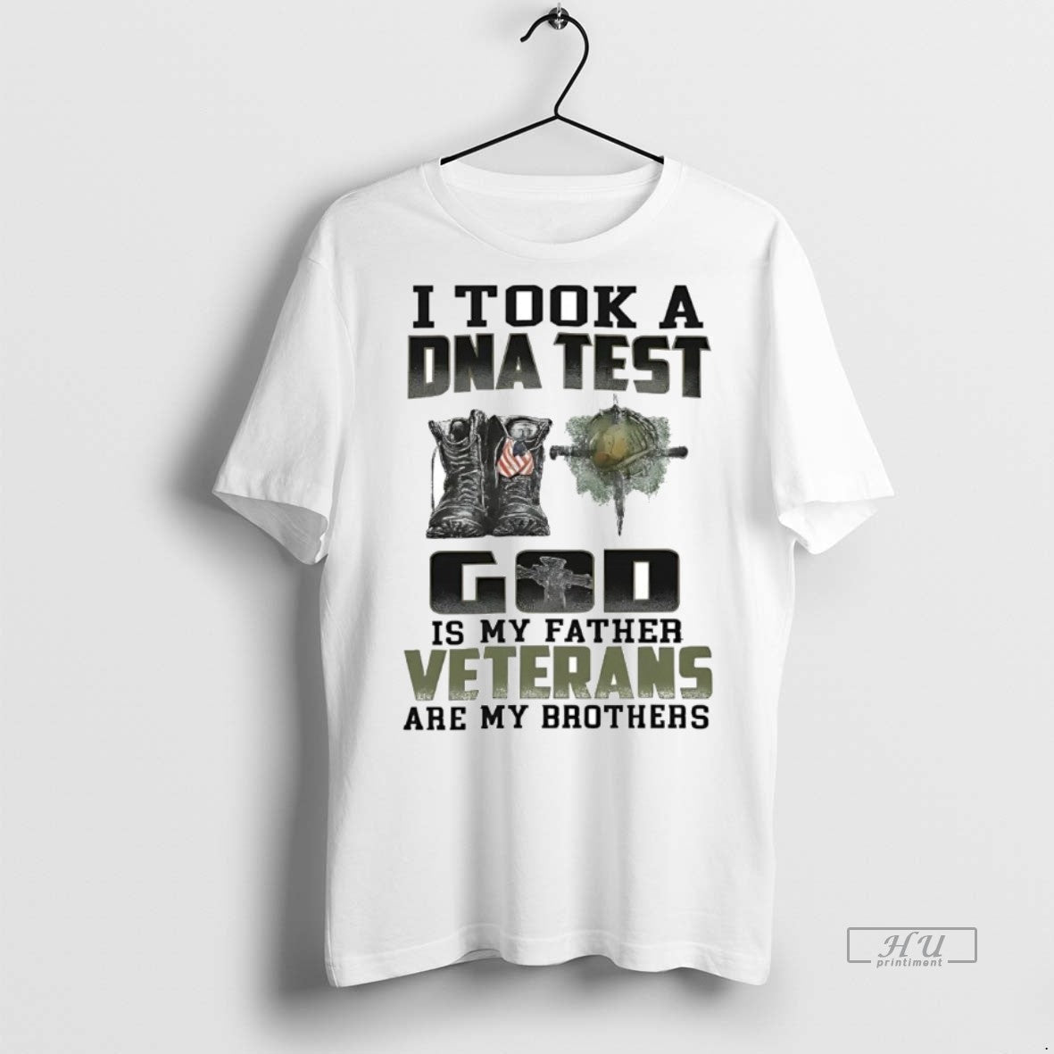 Officials I Took A Dna Test God Is My Father Veterans Are My Brothers Unisex T-shirt, Sweatshirt, Hoodie, Long Sleeve Tee - T-Shirt, Sweatshirt, Hoodie