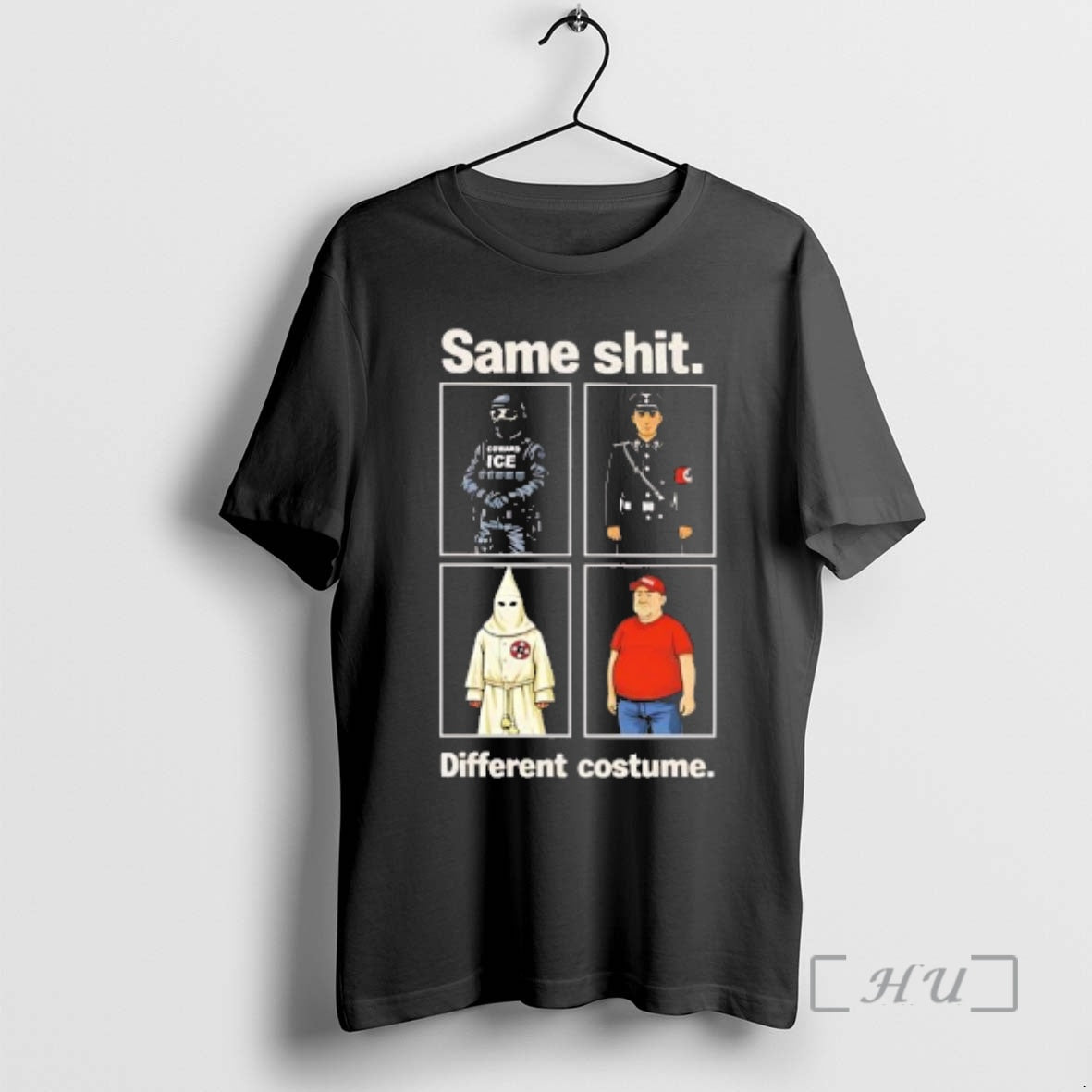 Officials Ice Fascism Kkk Maga Same Shit Different Costume - T-Shirt, Sweatshirt, Hoodie