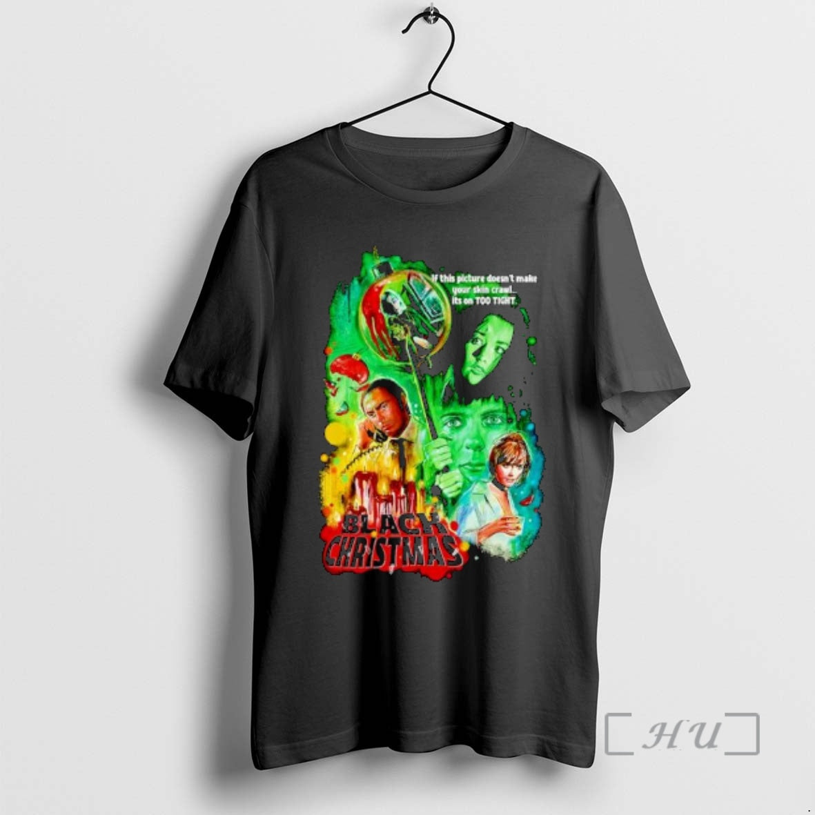Officials If This Picture Doesnt Make Your Skin Crawl Black Christmas Ornaments Premium T Shirts - T-Shirt, Sweatshirt, Hoodie