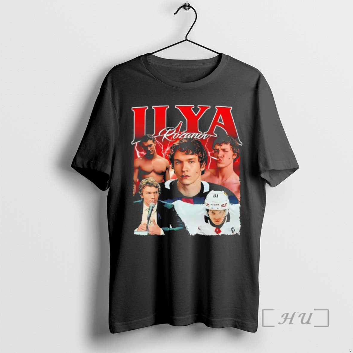 Officials Ilya Rozanov Hockey Retro - T-Shirt, Sweatshirt, Hoodie