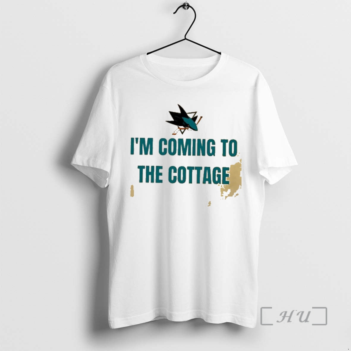 Officials Im Coming To The Cottage San Jose Sharks Funny Hockey Premium T Shirts Sweater Unisex T-shirt, Sweatshirt, Hoodie, Long Sleeve Tee - T-Shirt, Sweatshirt, Hoodie