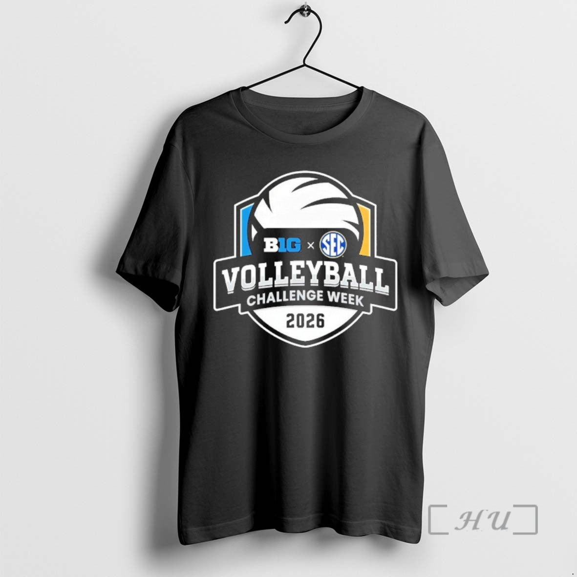 Officials Inaugural Big Ten Sec Volleyball Challenge 2026 Logo Unisex T-shirt, Sweatshirt, Hoodie, Long Sleeve Tee - T-Shirt, Sweatshirt, Hoodie