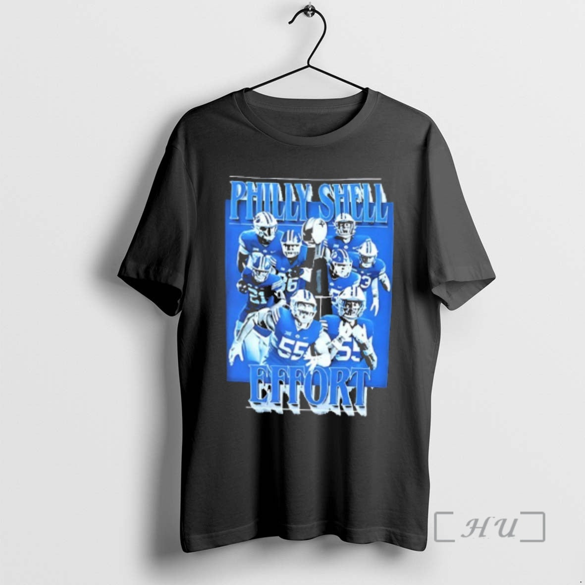 Officials Indianapolis Colts Philly Shell Effort Football Graphic 2 Sided - T-Shirt, Sweatshirt, Hoodie