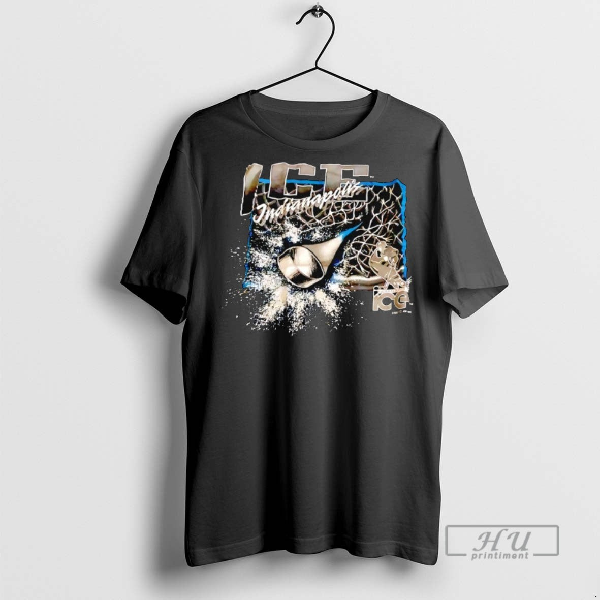 Officials Indianapolis Ice Hockey Vintage T Shirts Unisex T-shirt, Sweatshirt, Hoodie, Long Sleeve Tee - T-Shirt, Sweatshirt, Hoodie