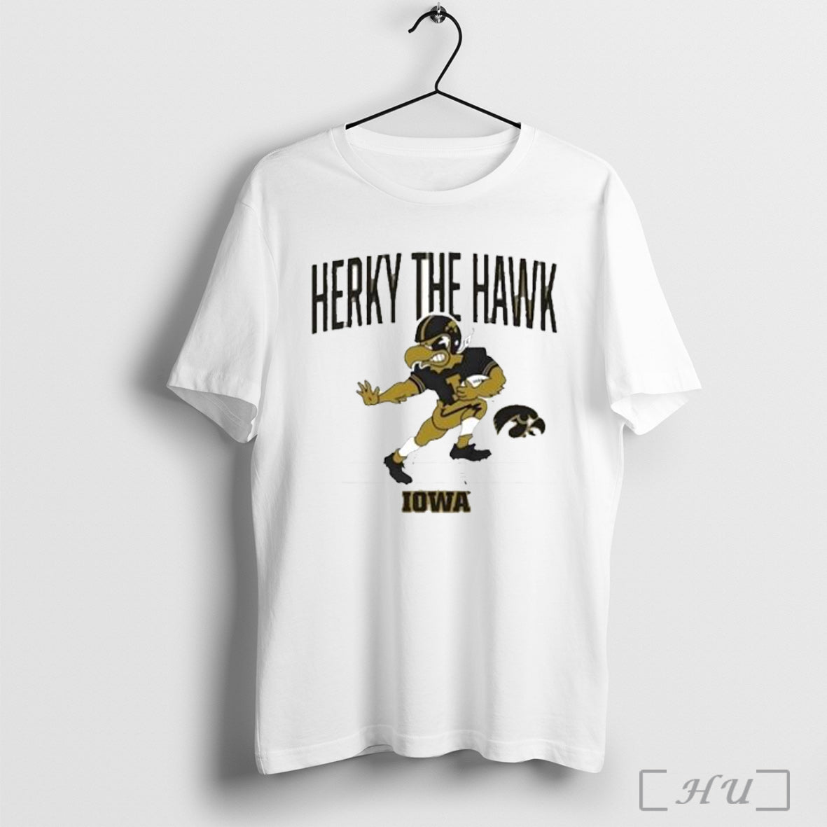 Officials Iowa Hawkeyes Football Herky The Hawk Gridiron Mascot Ornament T Shirt Unisex T-shirt, Sweatshirt, Hoodie, Long Sleeve Tee - T-Shirt, Sweatshirt, Hoodie