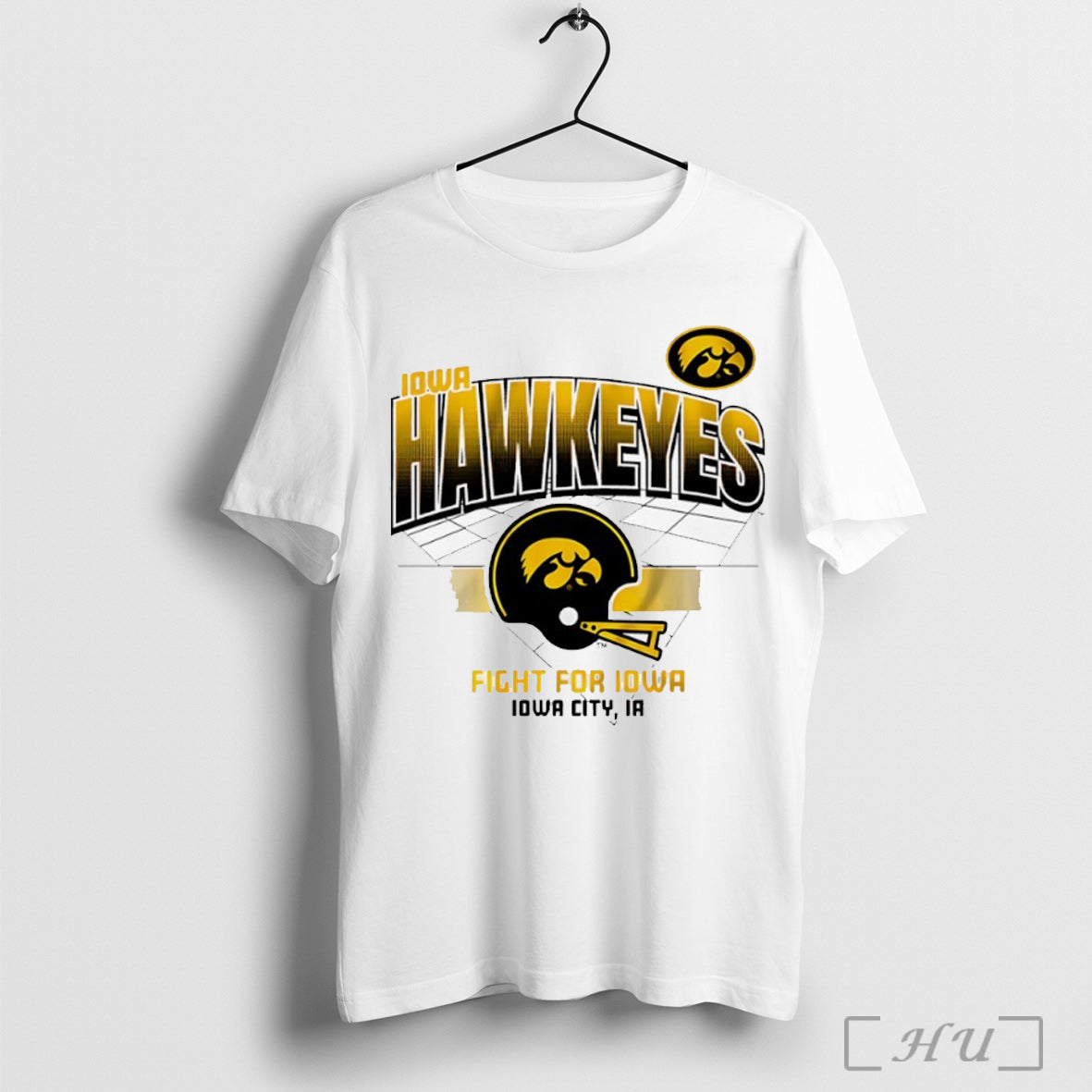 Officials Iowa Hawkeyes Football Fight For Iowa Helmet Grid T Shirt Unisex T-shirt, Sweatshirt, Hoodie, Long Sleeve Tee - T-Shirt, Sweatshirt, Hoodie