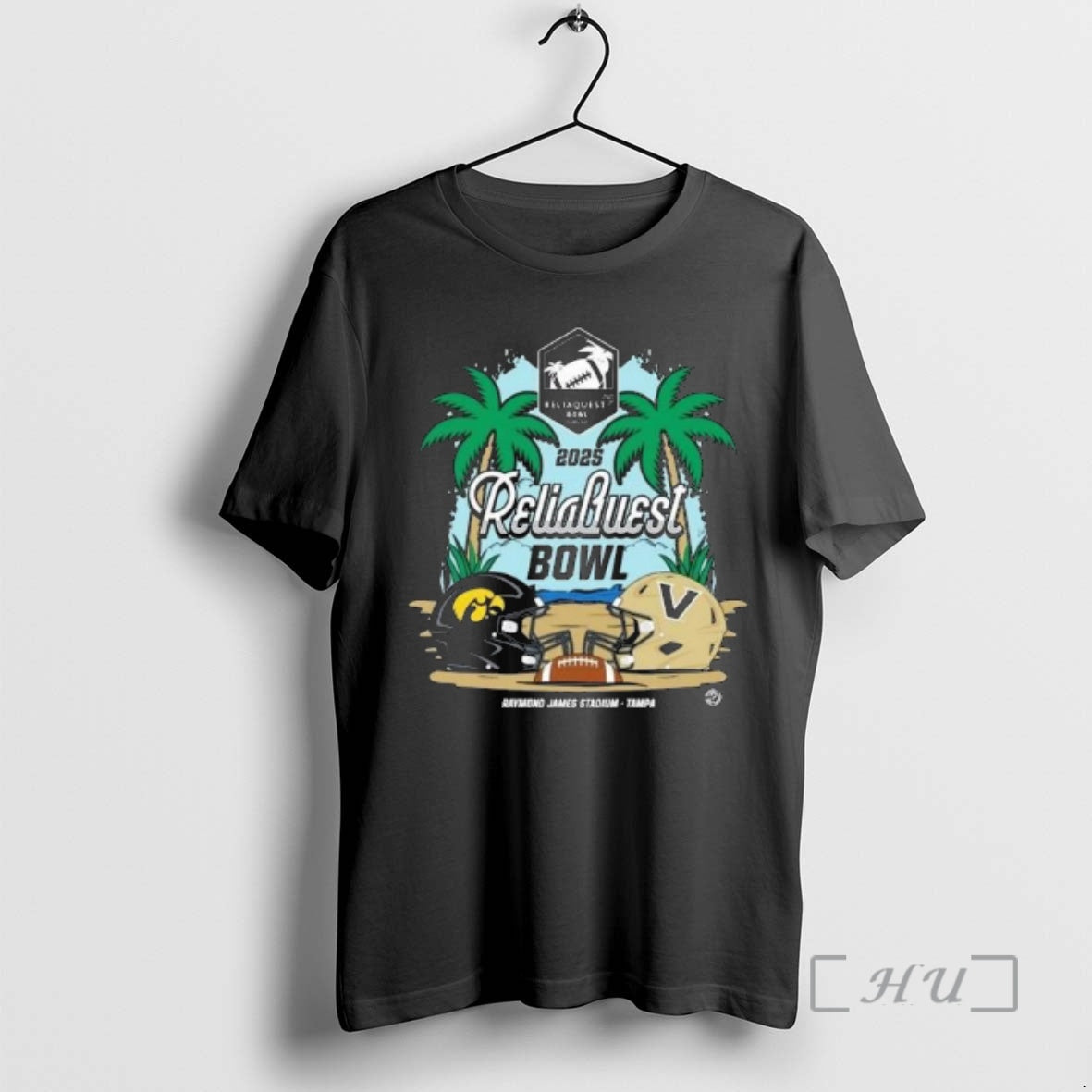 Officials Iowa Hawkeyes Vs Vanderbilt Commodores 2025 Reliaquest Bowl Head To Head Premium T Shirts - T-Shirt, Sweatshirt, Hoodie