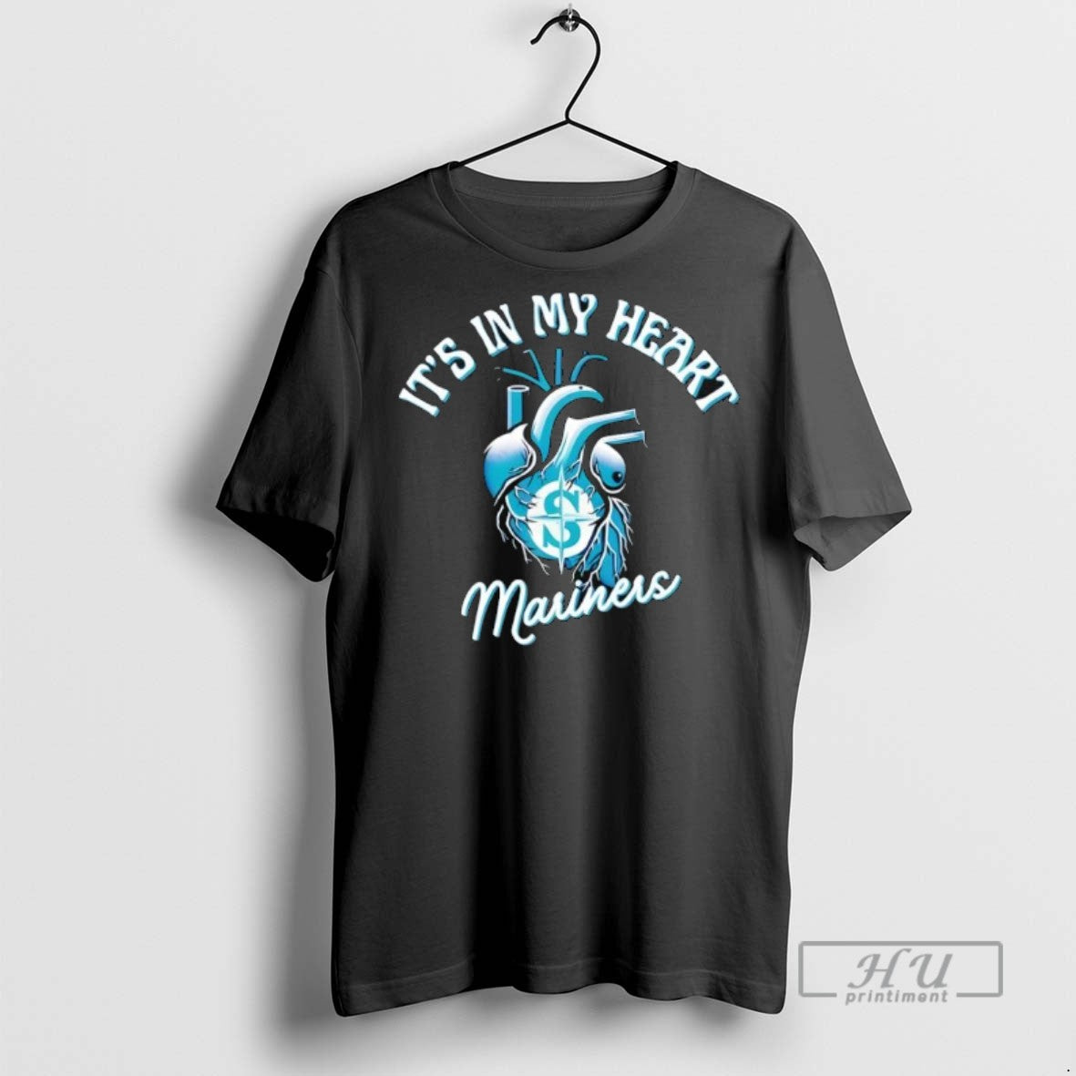 Officials Its In My Heart Seattle Mariners T Shirt Unisex T-shirt, Sweatshirt, Hoodie, Long Sleeve Tee - T-Shirt, Sweatshirt, Hoodie