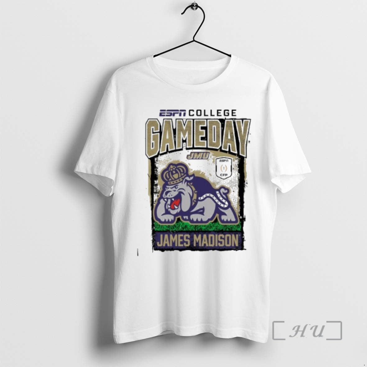 Officials Jmu Dukes Cfp Gameday 1st Round Mascot James Madison - T-Shirt, Sweatshirt, Hoodie
