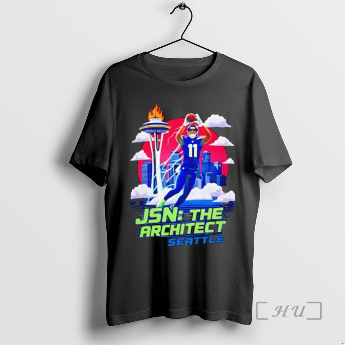 Officials Jsn The Architect Seattle Space Needle City Skyline Retro - T-Shirt, Sweatshirt, Hoodie