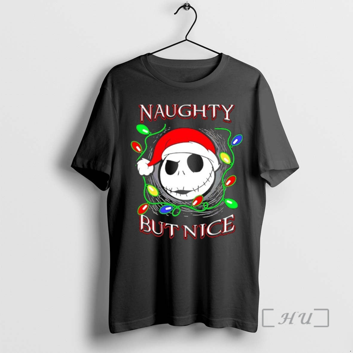 Officials Jack Skellington The Nightmare Before Christmas Naughty But Nice - T-Shirt, Sweatshirt, Hoodie