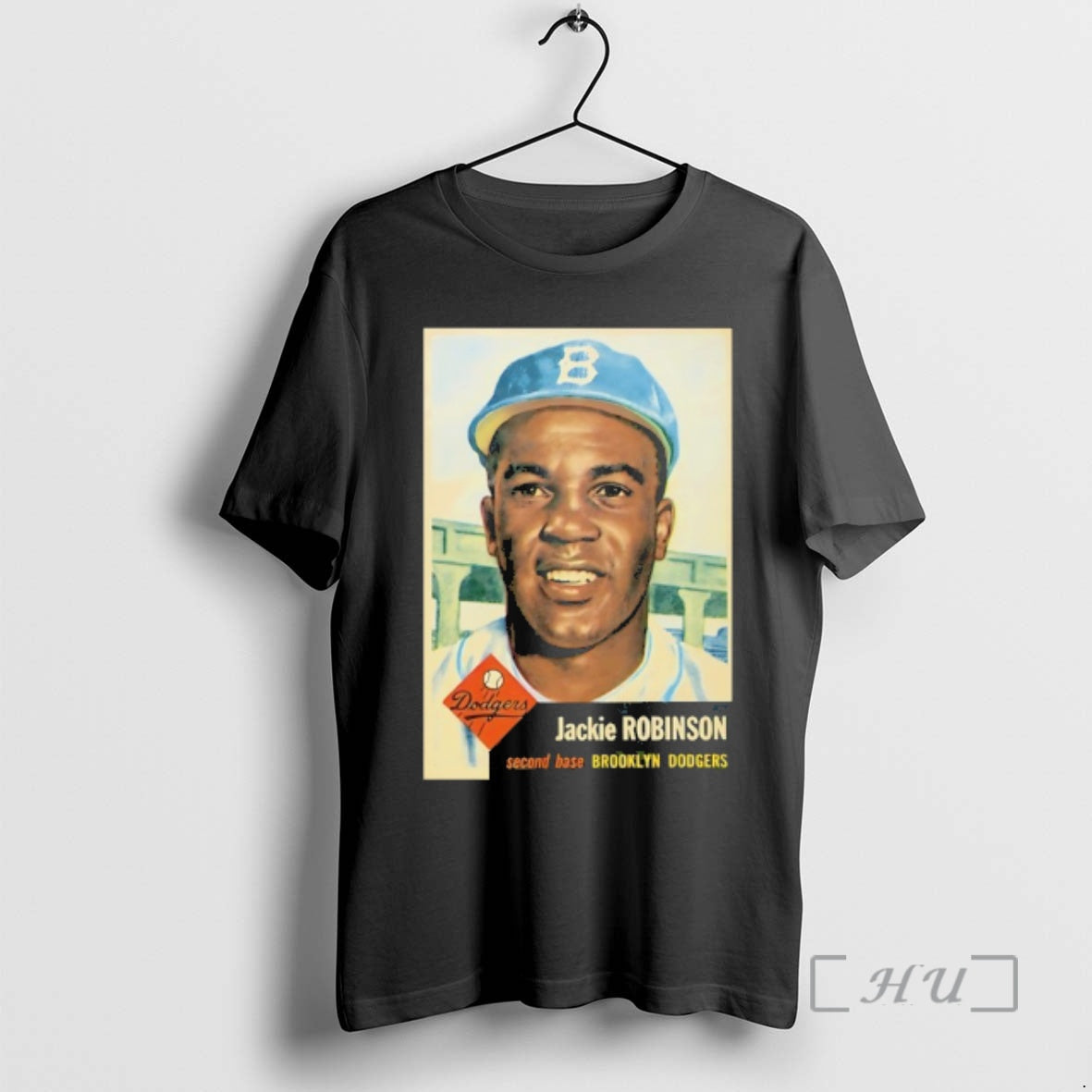 Officials Jackie Robinson Second Base Brooklyn Dodgers Baseball Card Unisex T-shirt, Sweatshirt, Hoodie, Long Sleeve Tee - T-Shirt, Sweatshirt, Hoodie