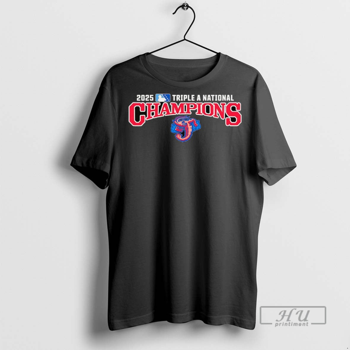 Officials Jacksonville Jumbo Shrimp 2025 Triple A National Champions T Shirts Unisex T-shirt, Sweatshirt, Hoodie, Long Sleeve Tee - T-Shirt, Sweatshirt, Hoodie