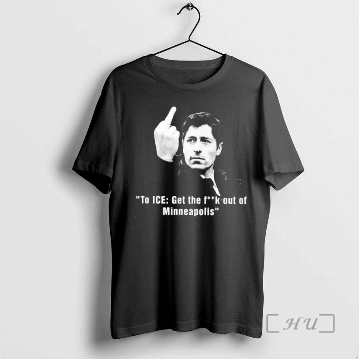Officials Jacob Frey Middle Finger To Ice Get The Fuck Out Of Minneapolis Premium - T-Shirt, Sweatshirt, Hoodie