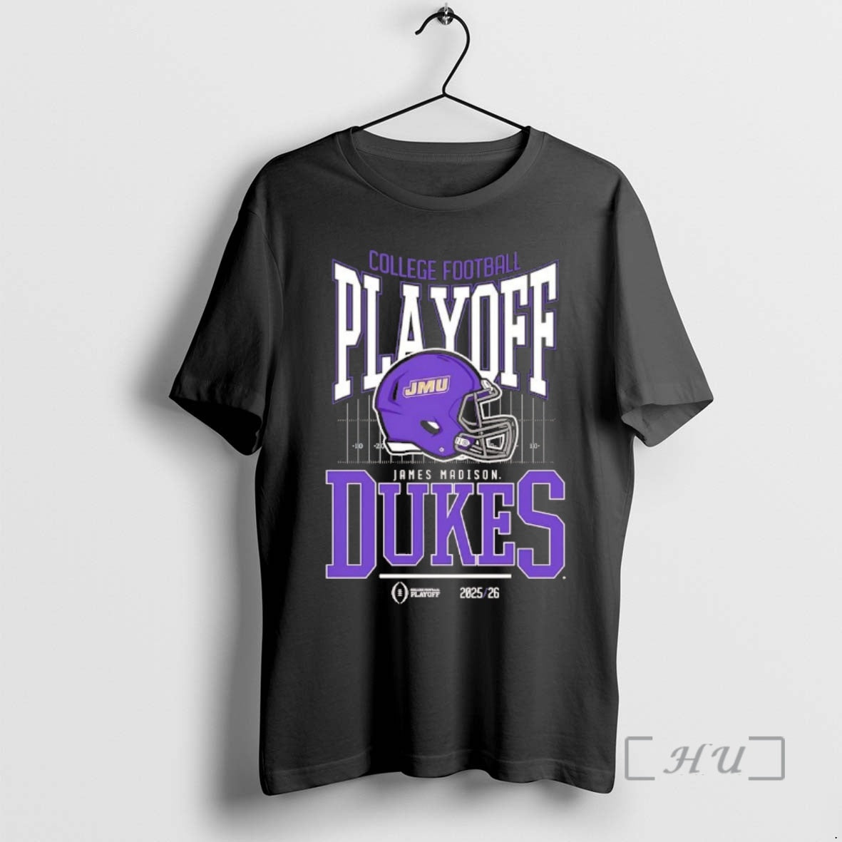 Officials James Madison Dukes 2025 26 College Football Playoff Cfp Helmet Chriast Premium T Shirts - T-Shirt, Sweatshirt, Hoodie