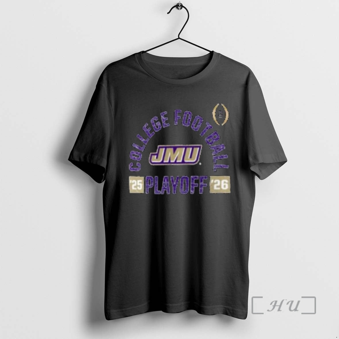 Officials James Madison Dukes 2025 26 College Football Playoff Touchdown Glory Circle Black Premium - T-Shirt, Sweatshirt, Hoodie