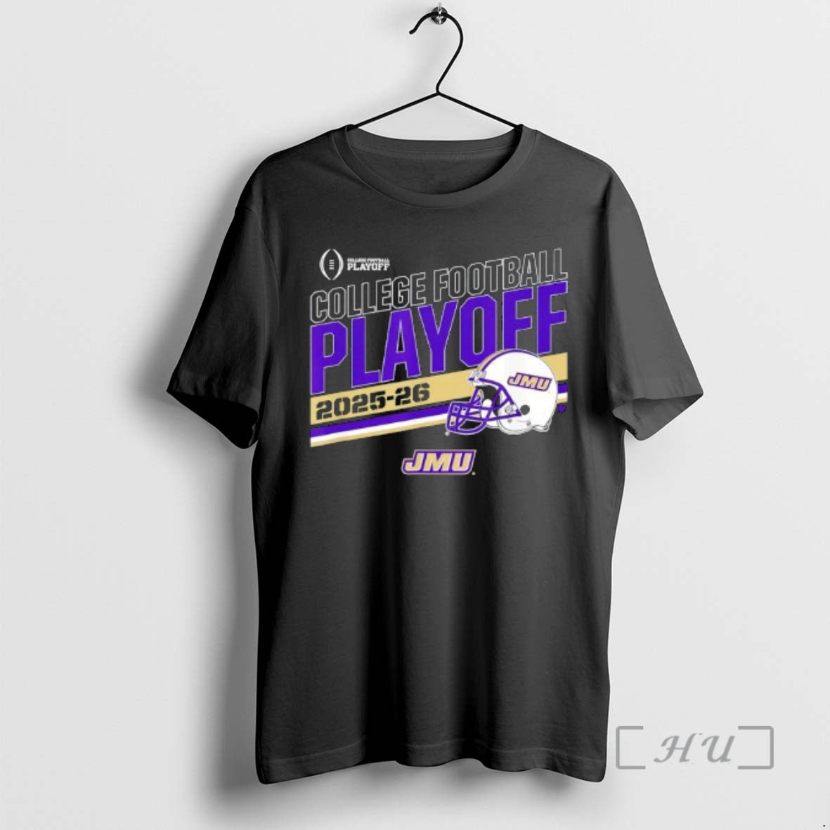 Officials James Madison Dukes College Football Playoff Stripe 2025 - T-Shirt, Sweatshirt, Hoodie