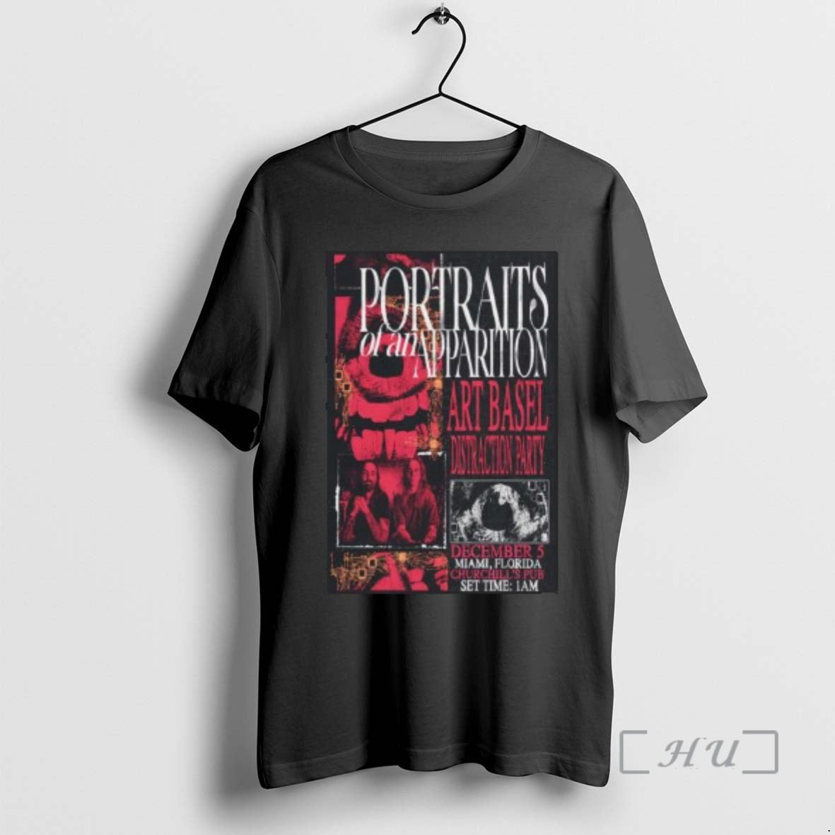 Officials Jay Weinberg With Portraits Of An Apparition Dec 5 2025 Churchills Pub In Miami - T-Shirt, Sweatshirt, Hoodie