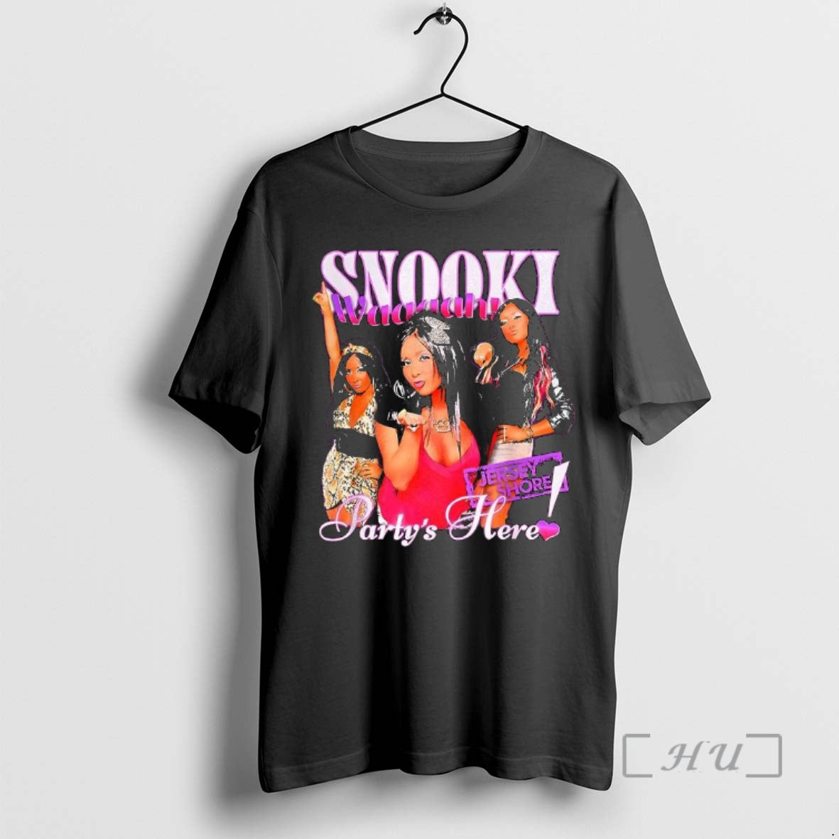 Officials Jersey Shore Partys Here Snooki Graphic - T-Shirt, Sweatshirt, Hoodie