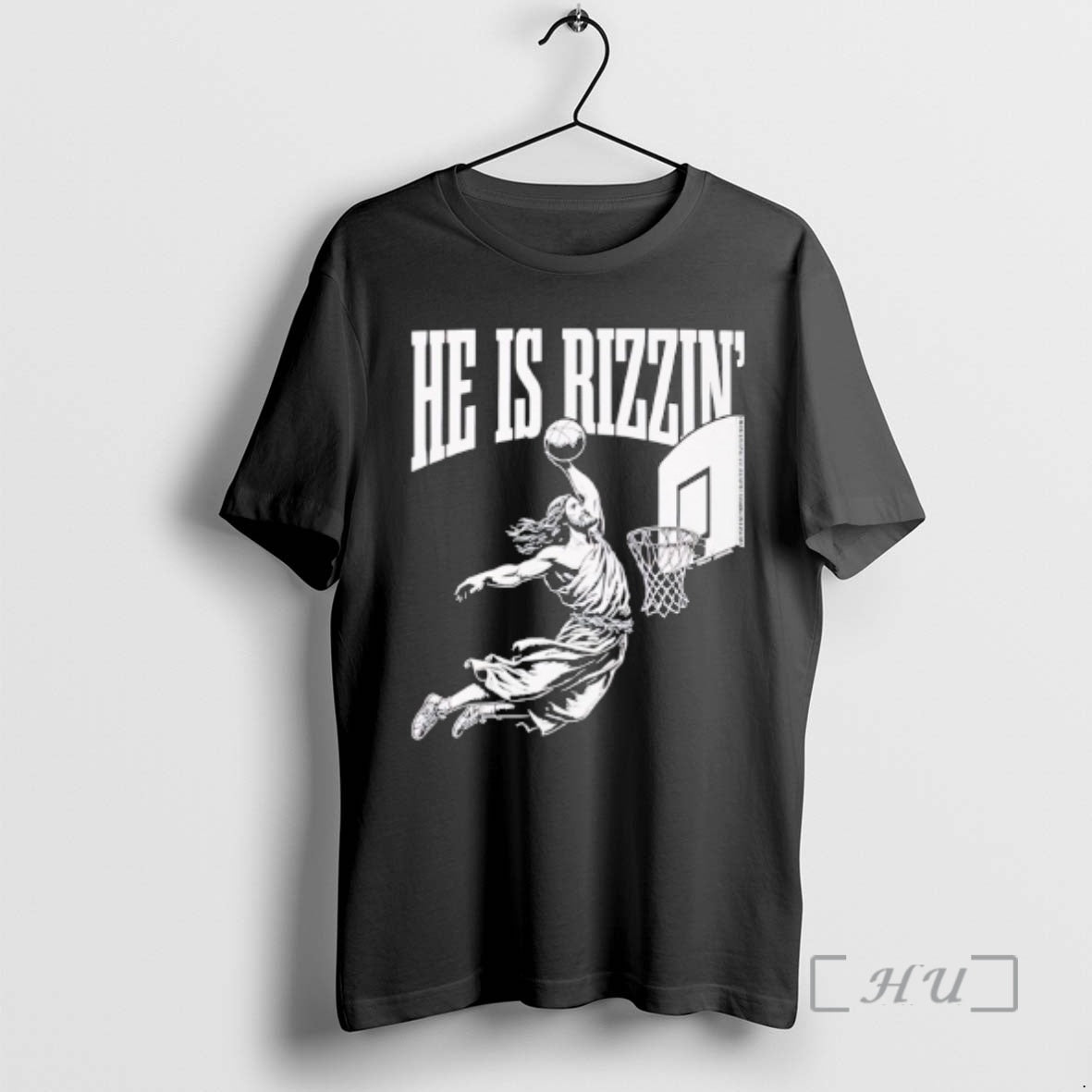 Officials Jesus Has Rizzen Basketball Funny - T-Shirt, Sweatshirt, Hoodie