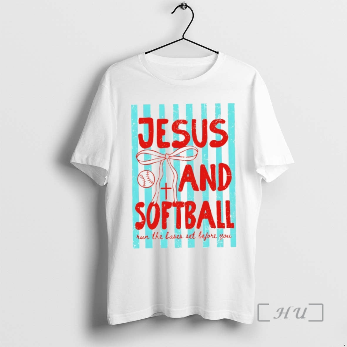 Officials Jesus And Softball Run The Bases Set Before You Unisex T-shirt, Sweatshirt, Hoodie, Long Sleeve Tee - T-Shirt, Sweatshirt, Hoodie
