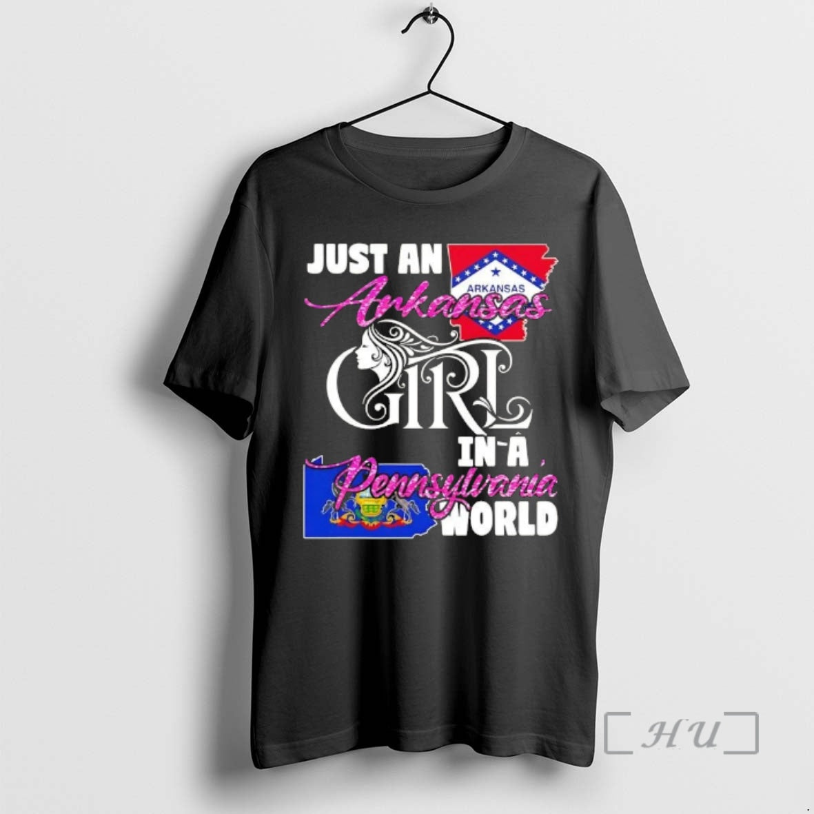 Officials Just A Arkansas Girl In A Pennsylvania World - T-Shirt, Sweatshirt, Hoodie