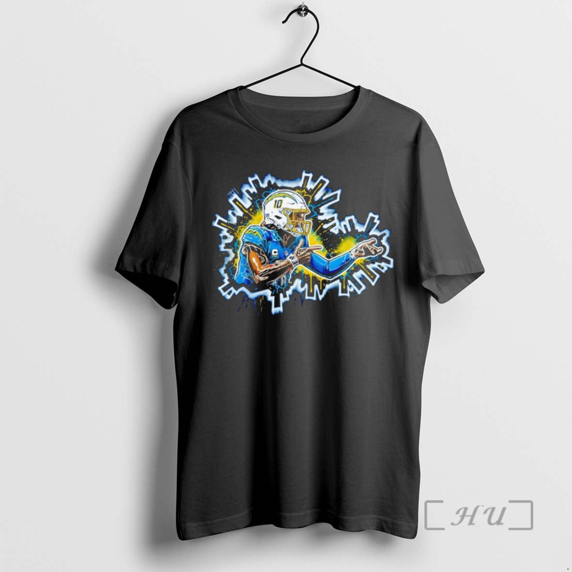 Officials Justin Herbert Los Angeles Chargers Football La Gun Slinger 2026 Premium T Shirts Sweater - T-Shirt, Sweatshirt, Hoodie