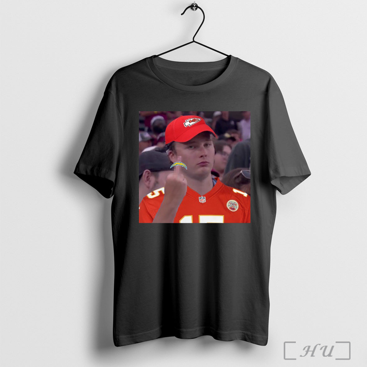 Officials Kansas City Chiefs Fan Middle Finger T Shirt Unisex T-shirt, Sweatshirt, Hoodie, Long Sleeve Tee - T-Shirt, Sweatshirt, Hoodie