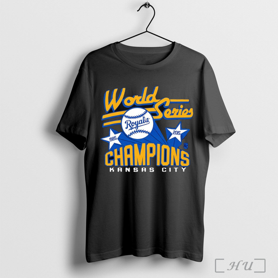 Officials Kansas City Royals World Series Champions 1985 2015 T Shirt Unisex T-shirt, Sweatshirt, Hoodie, Long Sleeve Tee - T-Shirt, Sweatshirt, Hoodie