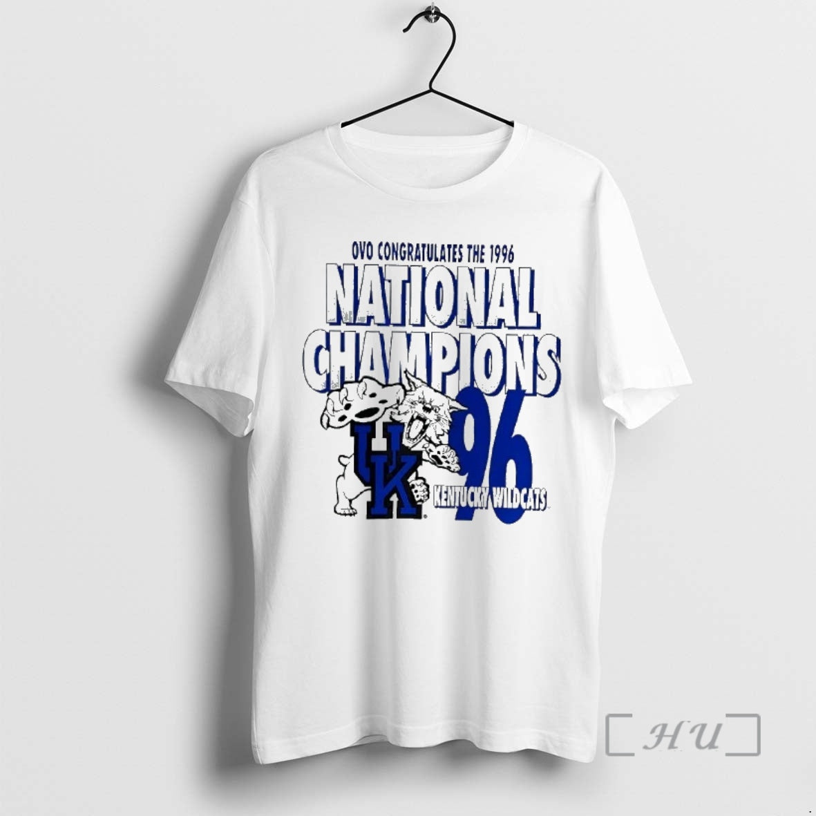 Officials Kentucky Wildcats Ovo Congratulates The 1996 National Champions Unisex T-shirt, Sweatshirt, Hoodie, Long Sleeve Tee - T-Shirt, Sweatshirt, Hoodie